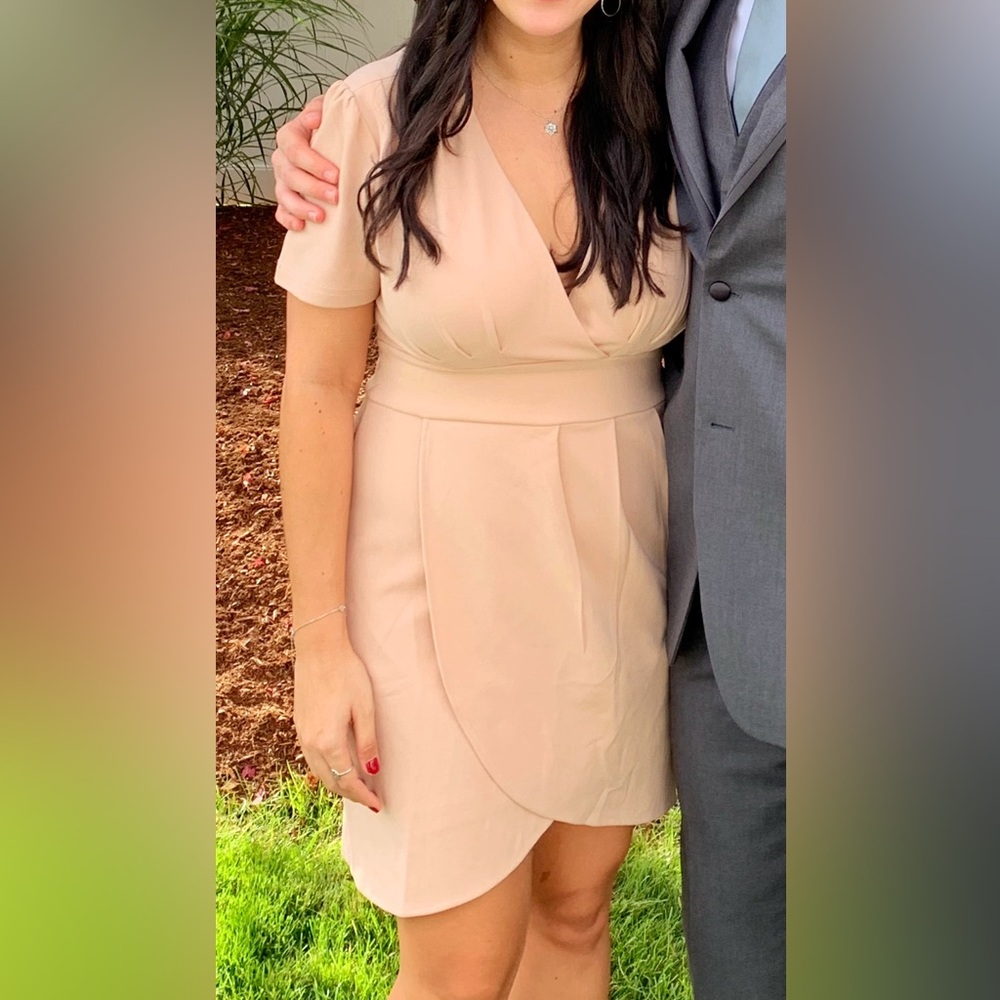 Lulus Peachy Cocktail Dress (Medium)